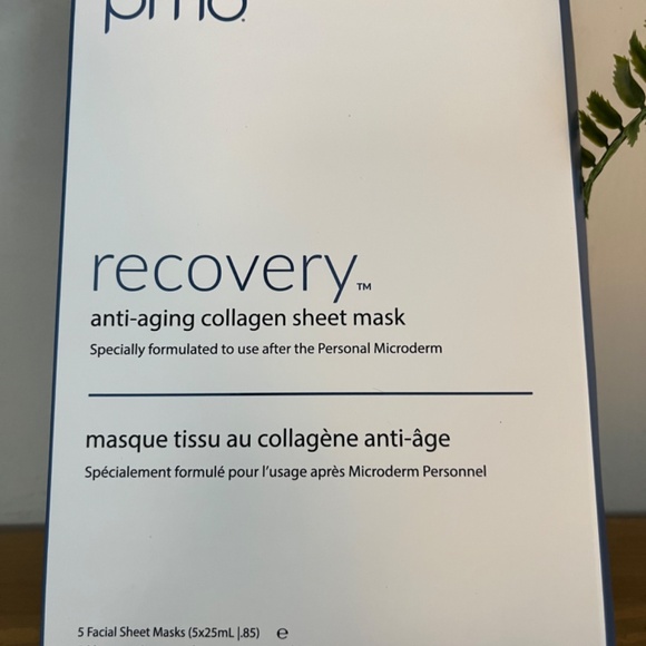 PMD Recovery Anti-Aging Collagen Sheet Mask – 5 Pack (New in Box) - Picture 2 of 5